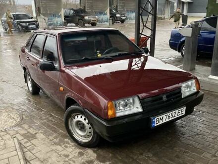 Красный ВАЗ 21099, объемом двигателя 1.6 л и пробегом 270 тыс. км за 2200 $, фото 1 на Automoto.ua