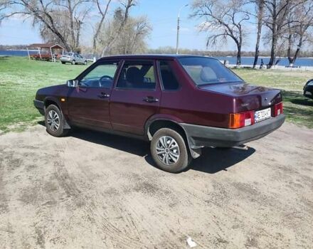 Красный ВАЗ 21099, объемом двигателя 1.6 л и пробегом 100 тыс. км за 3700 $, фото 1 на Automoto.ua