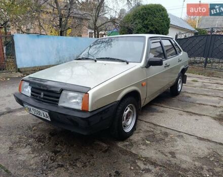 Желтый ВАЗ 21099, объемом двигателя 1.5 л и пробегом 300 тыс. км за 1350 $, фото 9 на Automoto.ua