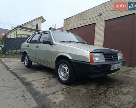 Желтый ВАЗ 21099, объемом двигателя 1.5 л и пробегом 300 тыс. км за 1350 $, фото 11 на Automoto.ua