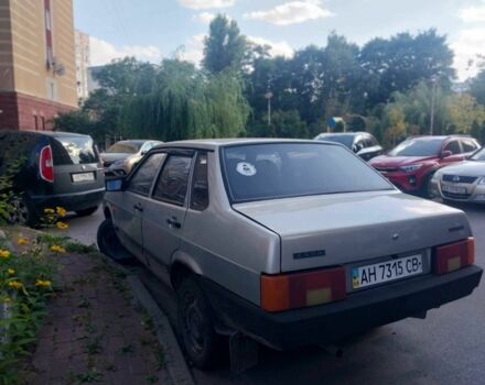 Серый ВАЗ 21099, объемом двигателя 1.5 л и пробегом 160 тыс. км за 1192 $, фото 2 на Automoto.ua