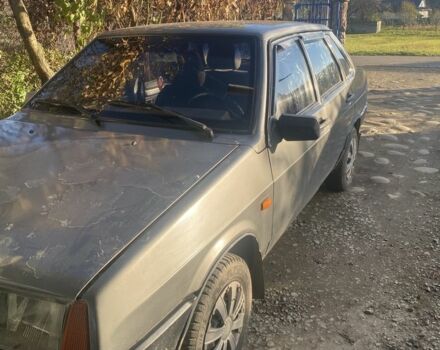 Серый ВАЗ 21099, объемом двигателя 1.5 л и пробегом 222 тыс. км за 800 $, фото 1 на Automoto.ua