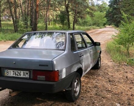Серый ВАЗ 21099, объемом двигателя 1.6 л и пробегом 154 тыс. км за 1000 $, фото 2 на Automoto.ua