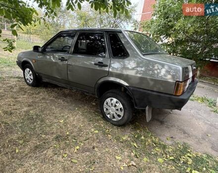Сірий ВАЗ 21099, об'ємом двигуна 1.6 л та пробігом 100 тис. км за 1599 $, фото 4 на Automoto.ua