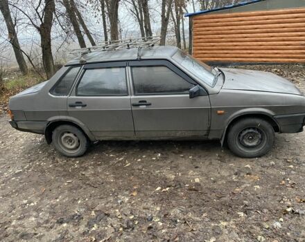 Серый ВАЗ 21099, объемом двигателя 1.3 л и пробегом 213 тыс. км за 850 $, фото 3 на Automoto.ua