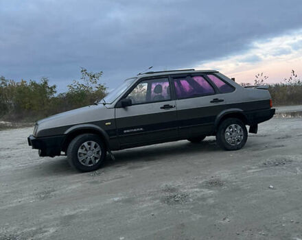 Серый ВАЗ 21099, объемом двигателя 1.5 л и пробегом 170 тыс. км за 1300 $, фото 2 на Automoto.ua