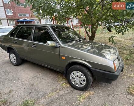 Сірий ВАЗ 21099, об'ємом двигуна 1.6 л та пробігом 100 тис. км за 1599 $, фото 1 на Automoto.ua
