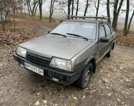 Серый ВАЗ 21099, объемом двигателя 1.3 л и пробегом 213 тыс. км за 850 $, фото 2 на Automoto.ua