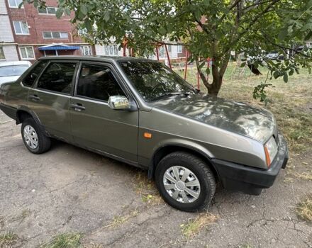 Сірий ВАЗ 21099, об'ємом двигуна 1.5 л та пробігом 100 тис. км за 1599 $, фото 1 на Automoto.ua