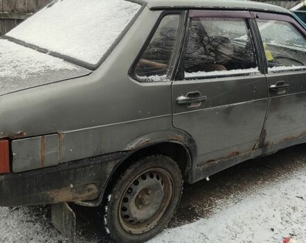 Сірий ВАЗ 21099, об'ємом двигуна 1.3 л та пробігом 111 тис. км за 500 $, фото 3 на Automoto.ua