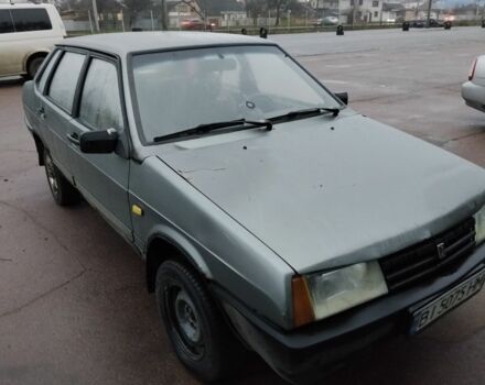 Серый ВАЗ 21099, объемом двигателя 1.3 л и пробегом 120 тыс. км за 1000 $, фото 1 на Automoto.ua