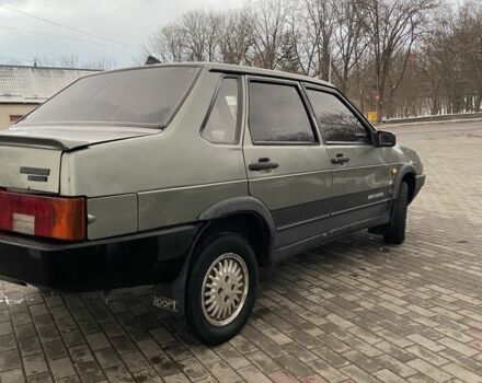 Серый ВАЗ 21099, объемом двигателя 1.3 л и пробегом 1000 тыс. км за 720 $, фото 3 на Automoto.ua