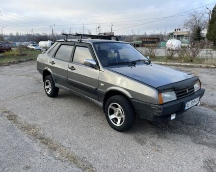 Серый ВАЗ 21099, объемом двигателя 1.5 л и пробегом 200 тыс. км за 650 $, фото 1 на Automoto.ua