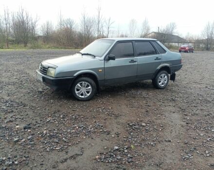 Серый ВАЗ 21099, объемом двигателя 0 л и пробегом 120 тыс. км за 785 $, фото 3 на Automoto.ua