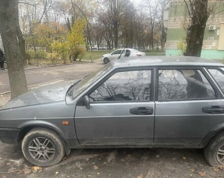 Серый ВАЗ 21099, объемом двигателя 1.3 л и пробегом 2 тыс. км за 834 $, фото 3 на Automoto.ua