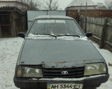 Сірий ВАЗ 21099, об'ємом двигуна 1.3 л та пробігом 111 тис. км за 500 $, фото 1 на Automoto.ua