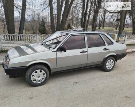 Сірий ВАЗ 21099, об'ємом двигуна 1.5 л та пробігом 245 тис. км за 1350 $, фото 1 на Automoto.ua