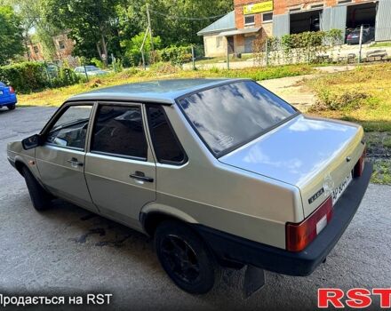 Серый ВАЗ 21099, объемом двигателя 1.5 л и пробегом 48 тыс. км за 1500 $, фото 3 на Automoto.ua