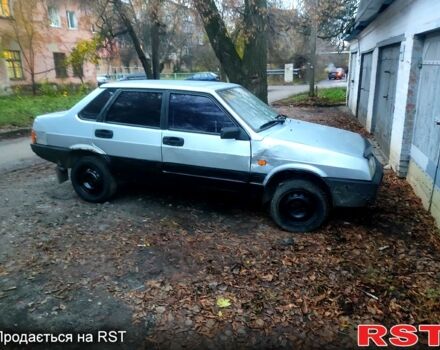 Серый ВАЗ 21099, объемом двигателя 1.5 л и пробегом 165 тыс. км за 1200 $, фото 4 на Automoto.ua