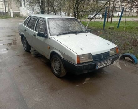 Сірий ВАЗ 21099, об'ємом двигуна 1.3 л та пробігом 220 тис. км за 900 $, фото 1 на Automoto.ua