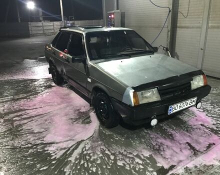 Серый ВАЗ 21099, объемом двигателя 1.5 л и пробегом 350 тыс. км за 557 $, фото 2 на Automoto.ua