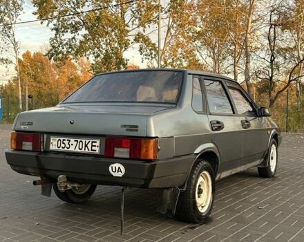 ВАЗ 21099 1996 в Днепре (Днепропетровске) на Automoto.ua Серый ВАЗ 21099, объемом двигателя 1.5 л и пробегом 8 тыс. км за 1000 $, фото 3 на Automoto.ua