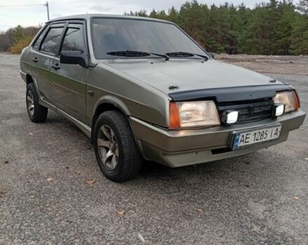 Сірий ВАЗ 21099, об'ємом двигуна 1.5 л та пробігом 353 тис. км за 1118 $, фото 1 на Automoto.ua