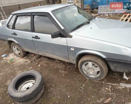 Сірий ВАЗ 21099, об'ємом двигуна 1.6 л та пробігом 458 тис. км за 600 $, фото 1 на Automoto.ua