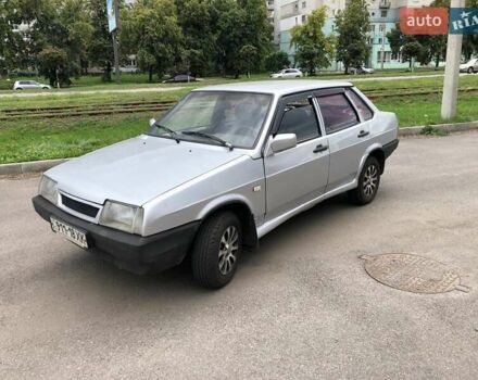 Серый ВАЗ 21099, объемом двигателя 1.5 л и пробегом 50 тыс. км за 1800 $, фото 5 на Automoto.ua