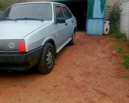 Серый ВАЗ 21099, объемом двигателя 1.5 л и пробегом 100 тыс. км за 1000 $, фото 1 на Automoto.ua