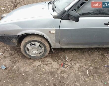 Сірий ВАЗ 21099, об'ємом двигуна 1.6 л та пробігом 458 тис. км за 600 $, фото 2 на Automoto.ua