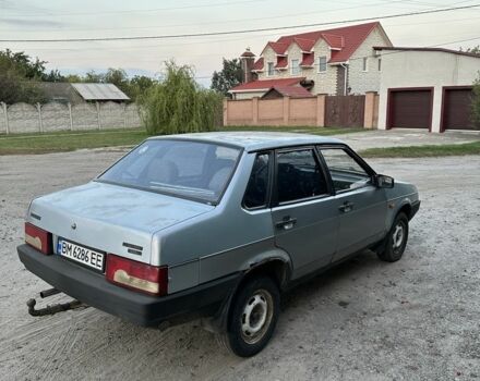 Серый ВАЗ 21099, объемом двигателя 1.5 л и пробегом 406 тыс. км за 950 $, фото 5 на Automoto.ua