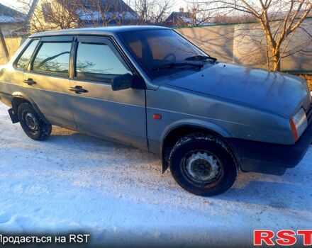 Серый ВАЗ 21099, объемом двигателя 1.5 л и пробегом 200 тыс. км за 1100 $, фото 1 на Automoto.ua