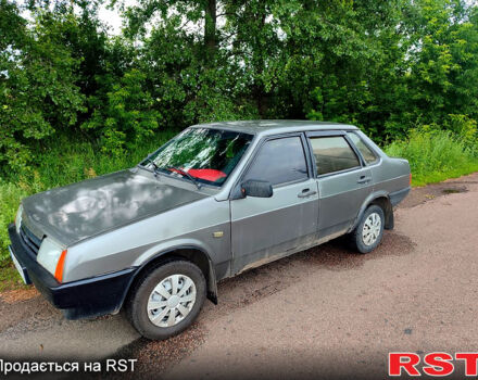 Серый ВАЗ 21099, объемом двигателя 1.5 л и пробегом 305 тыс. км за 1300 $, фото 1 на Automoto.ua