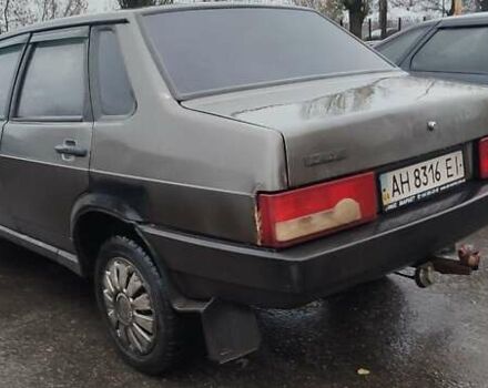 Серый ВАЗ 21099, объемом двигателя 1.6 л и пробегом 488 тыс. км за 1300 $, фото 6 на Automoto.ua
