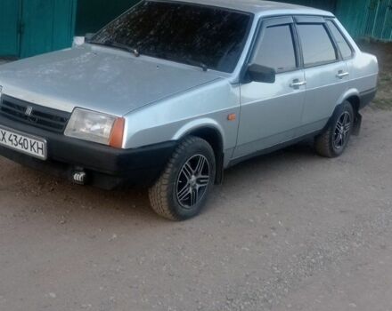 Серый ВАЗ 21099, объемом двигателя 1.5 л и пробегом 185 тыс. км за 2000 $, фото 4 на Automoto.ua