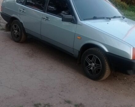 Серый ВАЗ 21099, объемом двигателя 1.5 л и пробегом 185 тыс. км за 2000 $, фото 2 на Automoto.ua