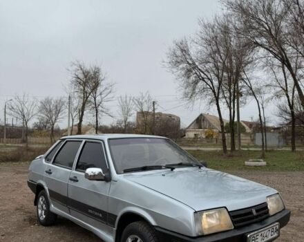 Серый ВАЗ 21099, объемом двигателя 1.5 л и пробегом 777 тыс. км за 1000 $, фото 1 на Automoto.ua