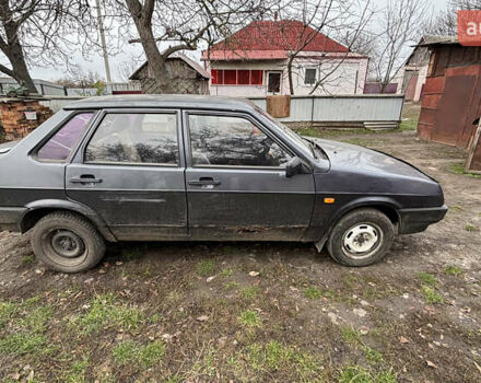 Серый ВАЗ 21099, объемом двигателя 1.6 л и пробегом 300 тыс. км за 1000 $, фото 4 на Automoto.ua