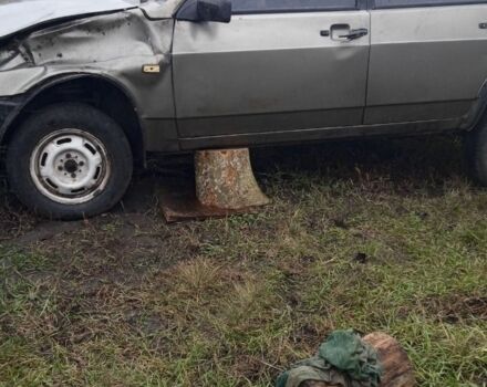 Серый ВАЗ 21099, объемом двигателя 1.5 л и пробегом 177 тыс. км за 400 $, фото 3 на Automoto.ua