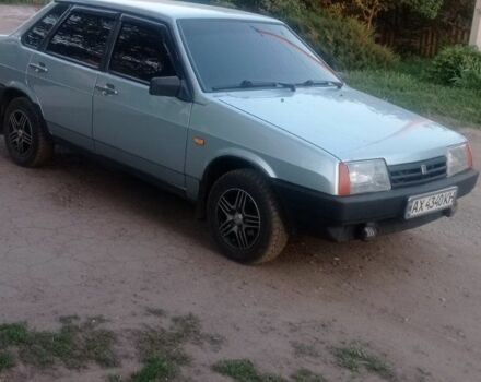 Серый ВАЗ 21099, объемом двигателя 1.5 л и пробегом 185 тыс. км за 2000 $, фото 3 на Automoto.ua