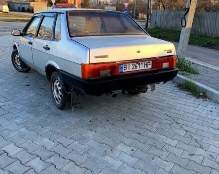 Сірий ВАЗ 21099, об'ємом двигуна 1.5 л та пробігом 200 тис. км за 1100 $, фото 2 на Automoto.ua