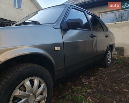 Серый ВАЗ 21099, объемом двигателя 1.6 л и пробегом 200 тыс. км за 950 $, фото 17 на Automoto.ua