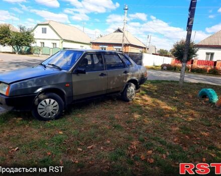 Серый ВАЗ 21099, объемом двигателя 1.5 л и пробегом 250 тыс. км за 999 $, фото 1 на Automoto.ua