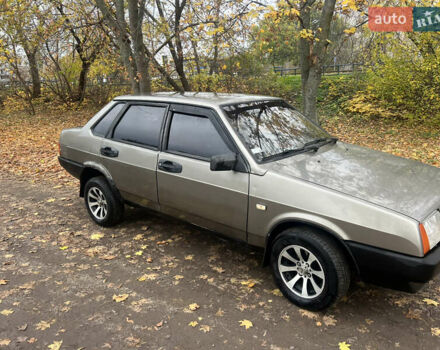 Серый ВАЗ 21099, объемом двигателя 1.5 л и пробегом 197 тыс. км за 1950 $, фото 1 на Automoto.ua