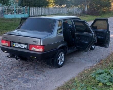 Серый ВАЗ 21099, объемом двигателя 1.5 л и пробегом 191 тыс. км за 1700 $, фото 4 на Automoto.ua