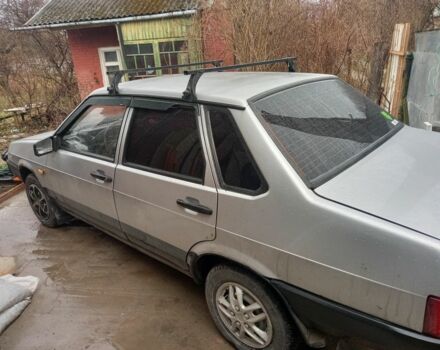 Сірий ВАЗ 21099, об'ємом двигуна 1.5 л та пробігом 333 тис. км за 1000 $, фото 4 на Automoto.ua