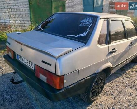 Сірий ВАЗ 21099, об'ємом двигуна 1.6 л та пробігом 330 тис. км за 970 $, фото 9 на Automoto.ua