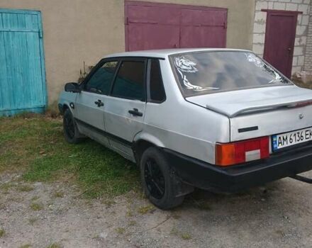 Серый ВАЗ 21099, объемом двигателя 1.6 л и пробегом 330 тыс. км за 919 $, фото 1 на Automoto.ua