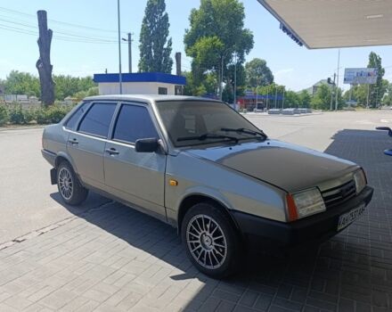 Сірий ВАЗ 21099, об'ємом двигуна 1.5 л та пробігом 100 тис. км за 1650 $, фото 10 на Automoto.ua